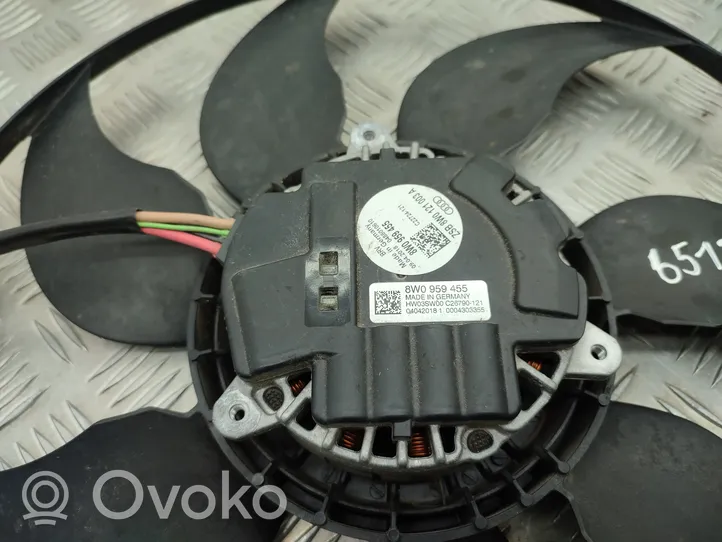 Audi A4 S4 B9 Elektryczny wentylator chłodnicy 8W0959455