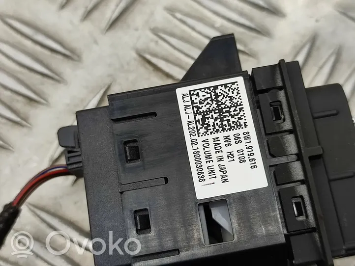 Audi A4 S4 B9 Interruttore di controllo dell’audio 8W1919616