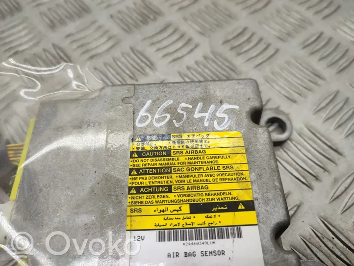 Toyota Avensis T250 Oro pagalvių valdymo blokas 8917005220