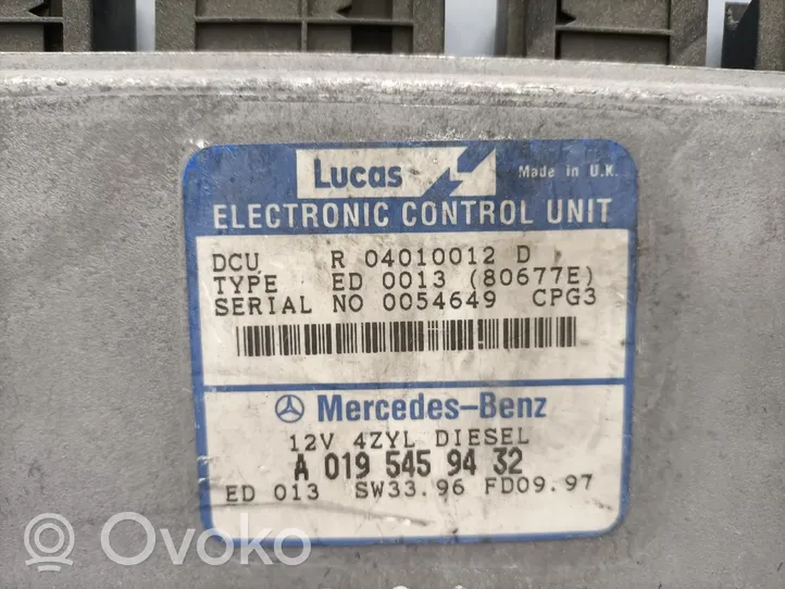 Mercedes-Benz C W202 Engine control unit/module 