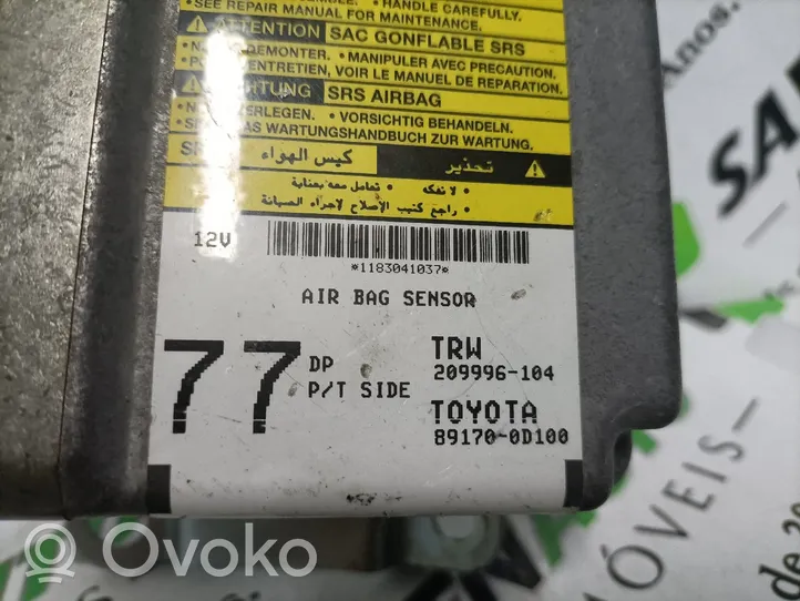 Toyota Yaris Centralina/modulo airbag 