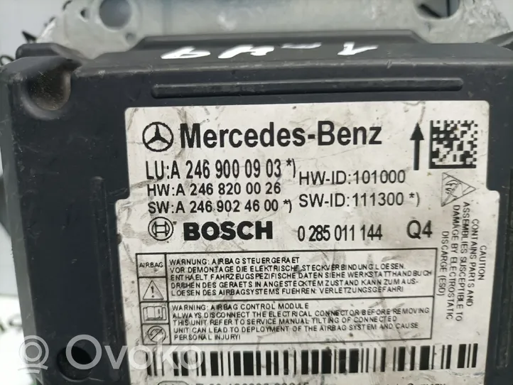 Mercedes-Benz B W246 W242 Module de contrôle airbag 