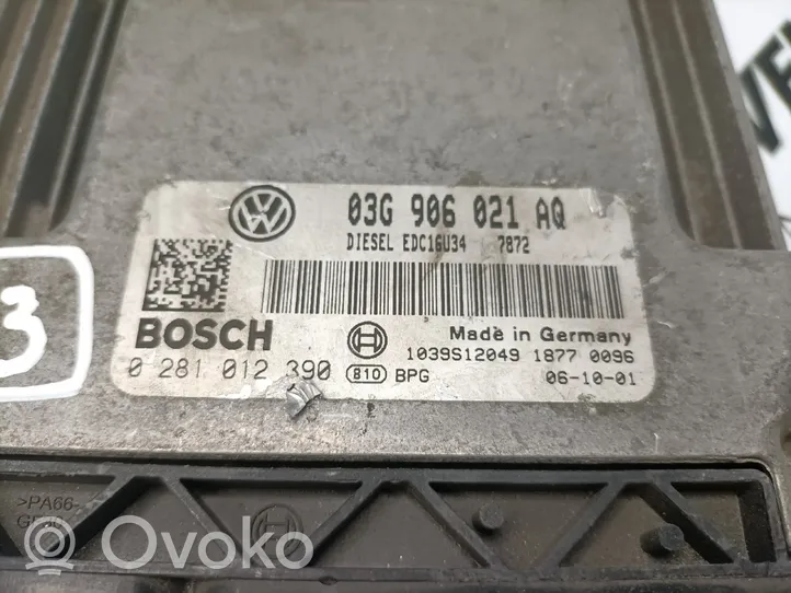 Volkswagen Caddy Centralina/modulo del motore 