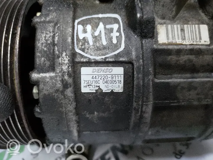 Porsche Cayenne (9PA) Compressore aria condizionata (A/C) (pompa) 