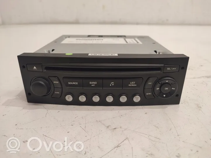 Citroen C5 Radio/CD/DVD/GPS-pääyksikkö 9666968077