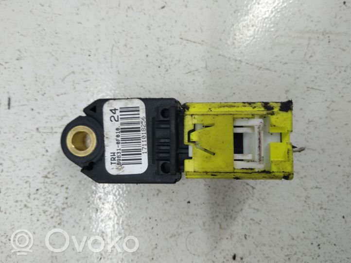 Toyota Verso Sensor impacto/accidente para activar Airbag 898310F010