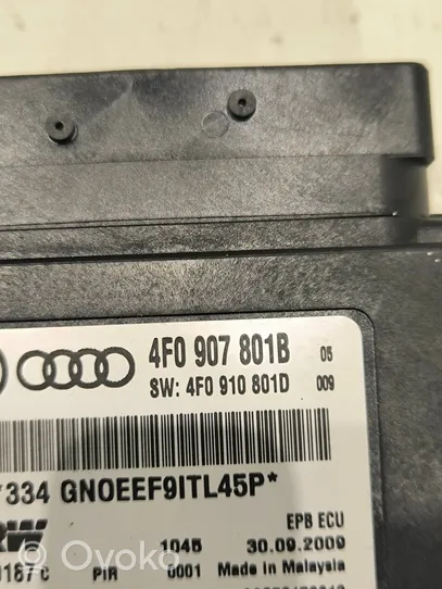 Audi A6 S6 C6 4F Modulo di controllo del freno a mano 4F0907801B