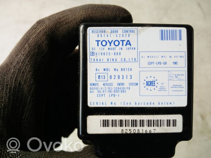 Toyota Yaris Verso Muut ohjainlaitteet/moduulit 8974152020
