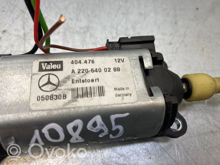 Mercedes-Benz Vaneo W414 Colonne de direction, moteur de réglage hauteur A2205400288