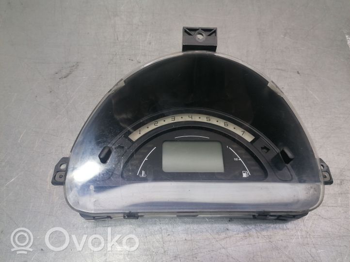 Citroen C3 Compteur de vitesse tableau de bord 9650735480