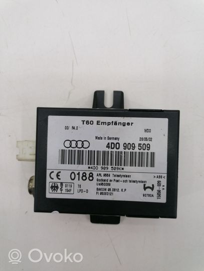 Audi A6 S6 C5 4B Apulämmittimen ohjainlaite/moduuli 4D0909509