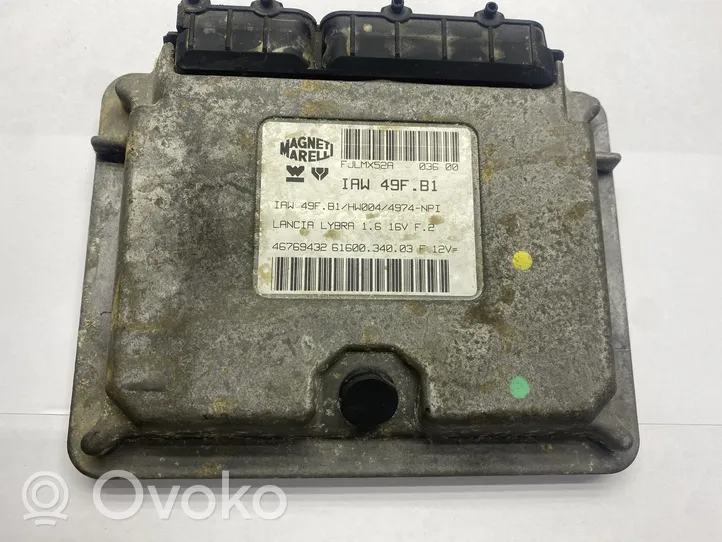 Lancia Lybra Unidad de control/módulo del motor 4PFB1HW0044974NPI