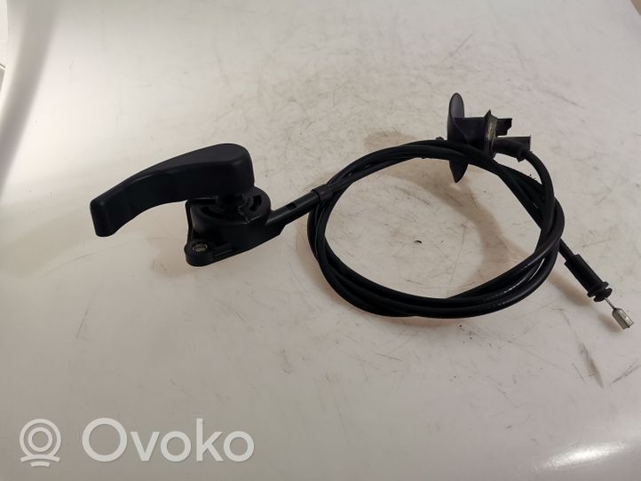 Opel Vivaro Système poignée, câble pour serrure de capot 656203754R