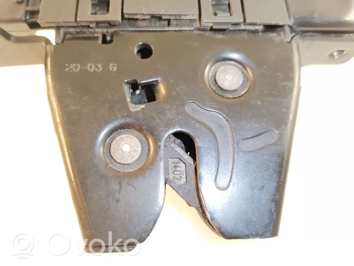 Saab 9-3 Ver2 Blocco/chiusura/serratura del portellone posteriore/bagagliaio 12792806