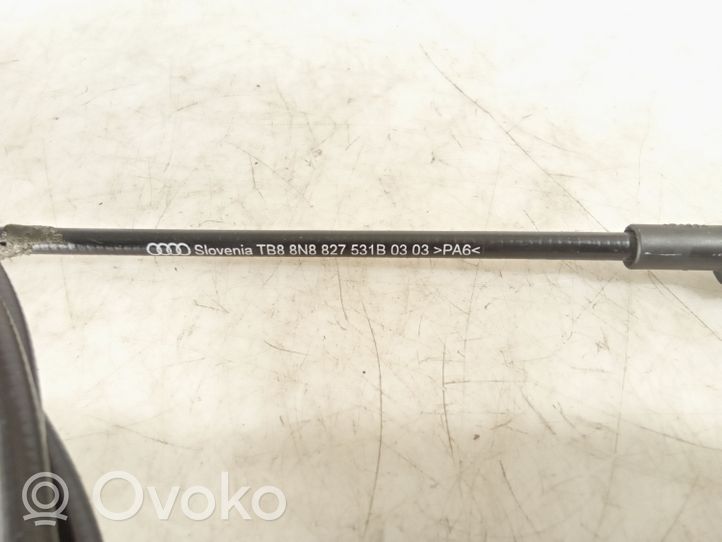 Audi TT Mk1 Cavo comando del freno a mano/freno di stazionamento 8N8827531B