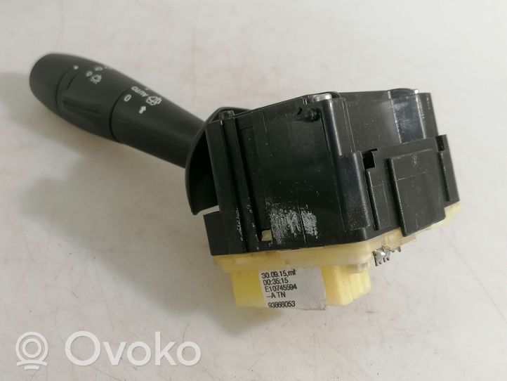 Opel Vivaro Wiper control stalk 93868053