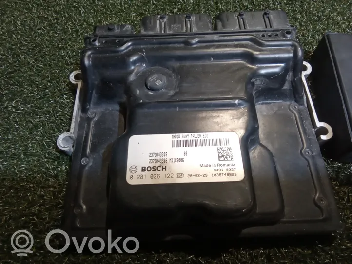 Fiat Talento Sterownik / Moduł ECU 0281036122