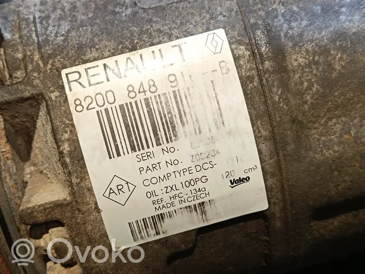 Opel Vivaro Ilmastointilaitteen kompressorin pumppu (A/C) 8200848916B