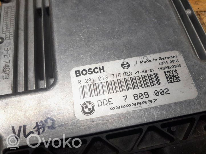BMW 1 E82 E88 Engine ECU kit and lock set 7809002