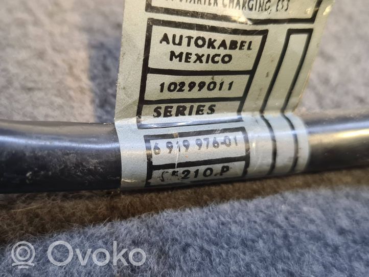 BMW X5 E53 Câble négatif masse batterie 6919976