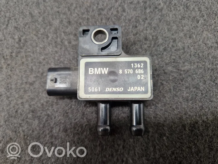 BMW 1 F20 F21 Izplūdes gāzu spiediena sensors 8570686