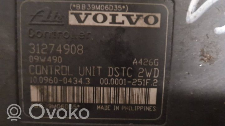 Volvo V50 ABS Steuergerät 31274908