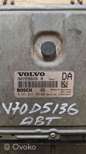 Volvo V70 Moottorin ohjainlaite/moduuli 30729826