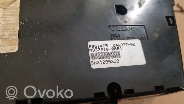 Volvo S80 Climate control unit 8651465