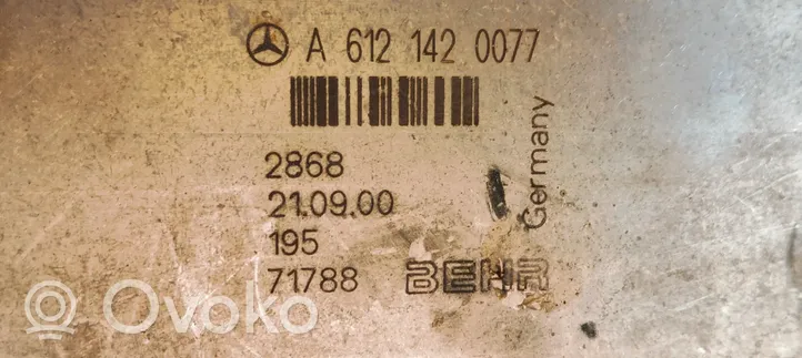 Mercedes-Benz ML W163 EGR aušintuvas A6121420077