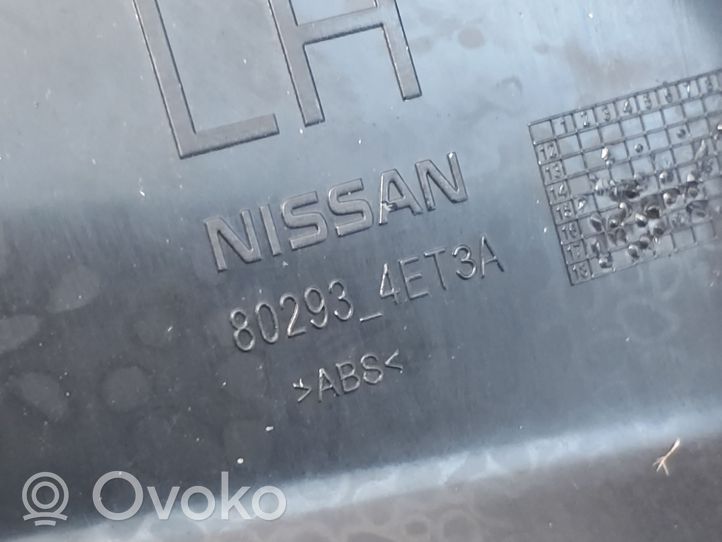 Nissan Qashqai Autres éléments de garniture porte avant 802934ET3A