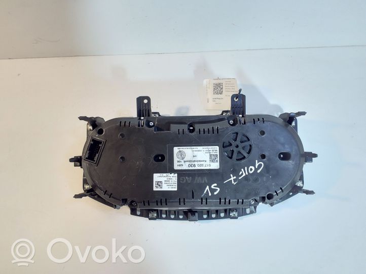 Volkswagen Golf Sportsvan Tachimetro (quadro strumenti) 517920930