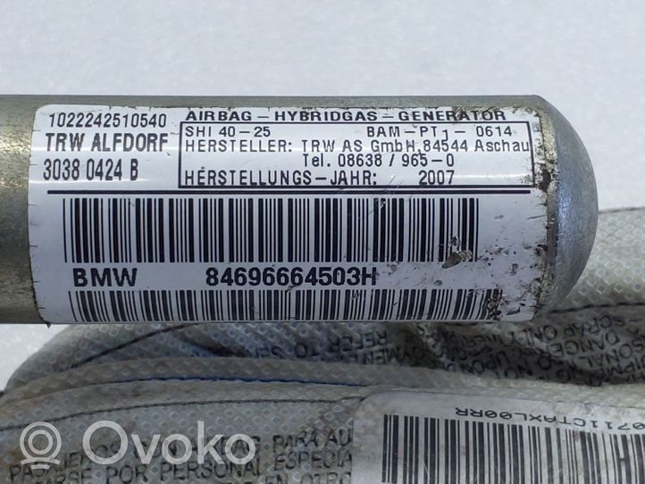 BMW 3 E90 E91 Airbag de toit 30380424B