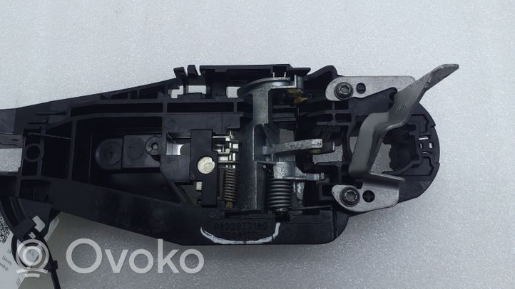 Citroen C3 Support poignée extérieur de porte avant 9802977180