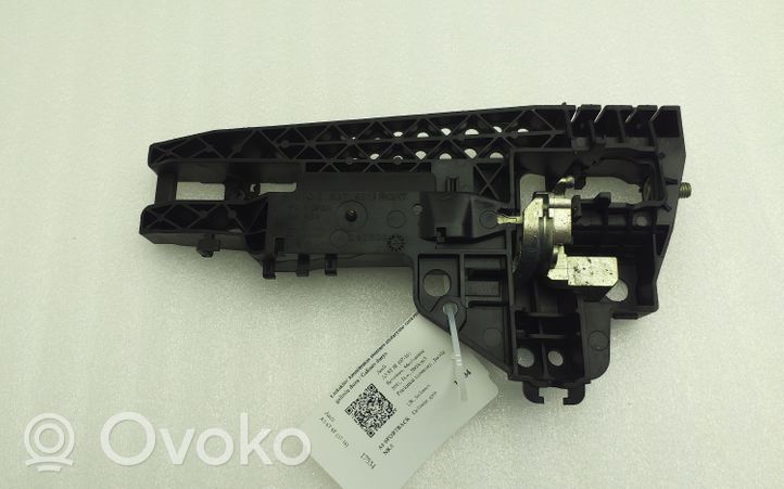 Audi A5 8T 8F Support extérieur, poignée de porte arrière 8T0837886A