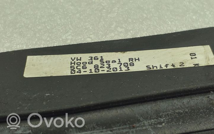 Volkswagen Jetta VI Engine compartment rubber 5C6823708