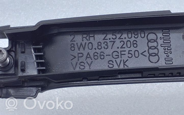 Audi A4 S4 B9 Muu etuoven verhoiluelementti 8W0837206