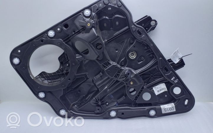 Porsche Cayenne (92A) Meccanismo di sollevamento del finestrino posteriore senza motorino 7P5839756B