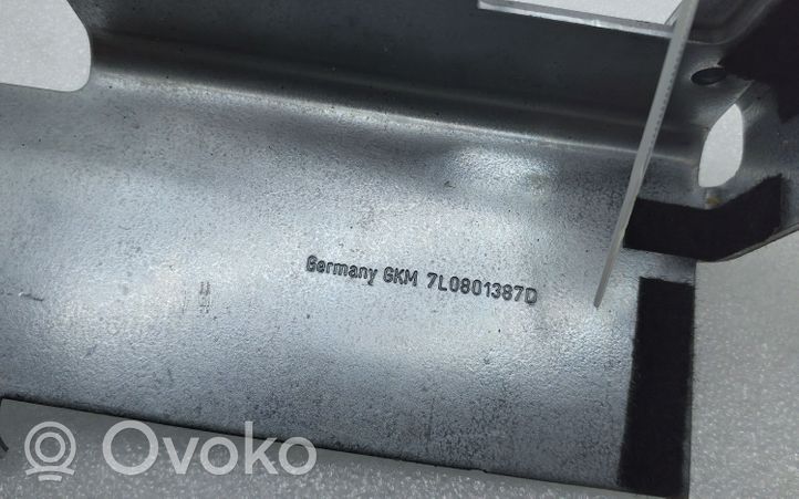 Porsche Cayenne (92A) Staffa di montaggio della batteria 7L0801387D