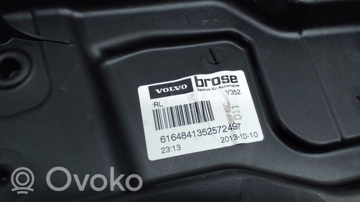 Volvo V60 Takaikkunan nostomekanismi ilman moottoria 30784312