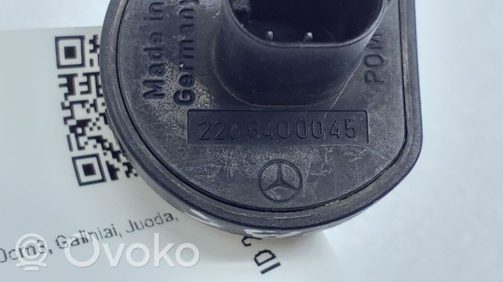 Mercedes-Benz C W203 Capteur de niveau de liquide lave-glace 2205400045