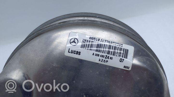 Mercedes-Benz CL C215 Stabdžių vakuumo pūslė A0054302430