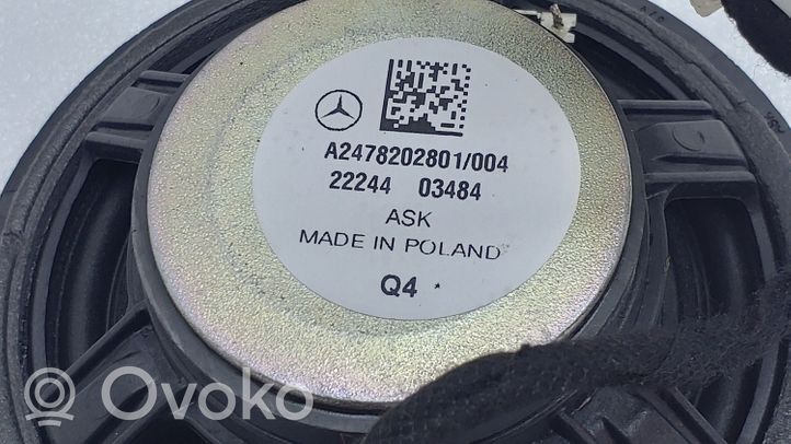 Mercedes-Benz GLA H247 Panel speaker A2478202801