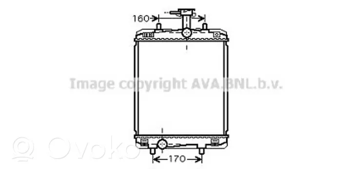 Toyota Aygo AB10 Chłodnica 164000Q010