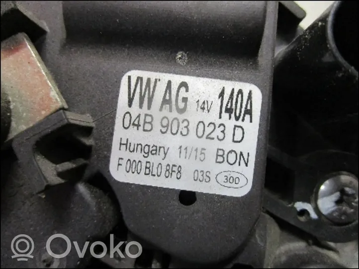 Volkswagen Polo V 6R Generatore/alternatore 4B903023D