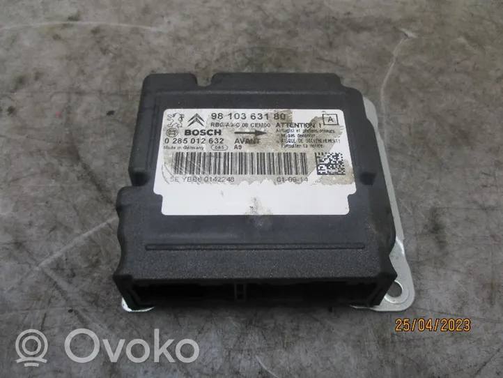 Peugeot 208 Module de contrôle airbag 9812713380