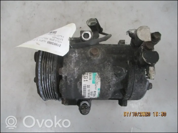 Opel Agila B Ilmastointilaitteen kompressorin pumppu (A/C) 93193972
