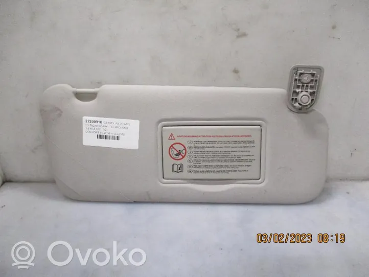 Citroen C3 Osłona przeciwsłoneczna szyberdachu 16126929BJ