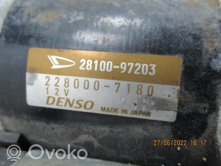 Daihatsu Trevis Käynnistysmoottori 2810097203