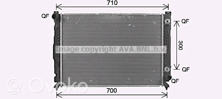 Audi A6 S6 C5 4B Jäähdyttimen lauhdutin 4B0121251A