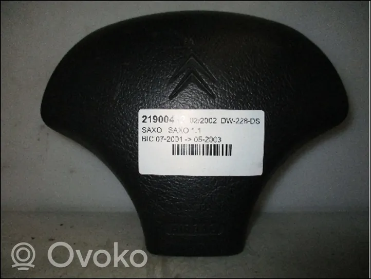 Citroen Saxo Steering wheel airbag 4112AX